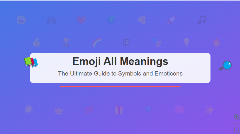 Emoji all meanings